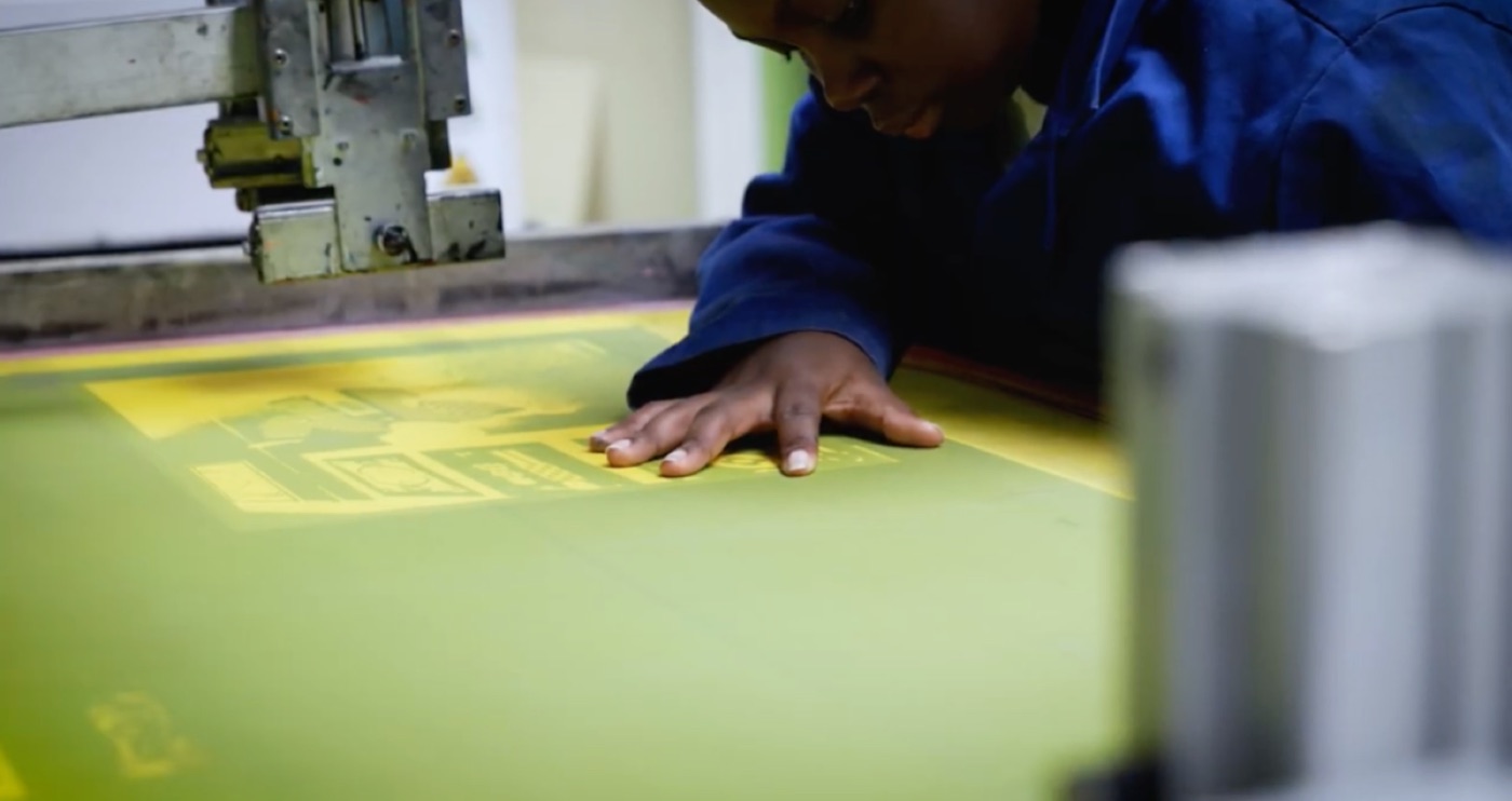 Extrait de la vidéo CAP Sérigraphie industrielle — image 3